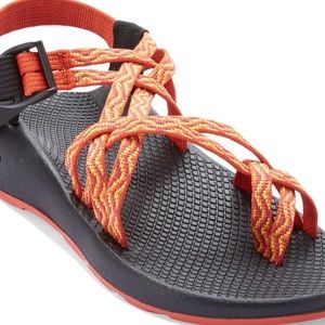 CHACO ZX/2 Yampa rainbow orange outdoor sandals W6